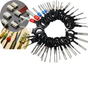 

59Pcs Wire Terminal Stylus Removal Tool Car Electrical Wiring Crimp Connector Extractor Pin Kit Car Repair Accessories