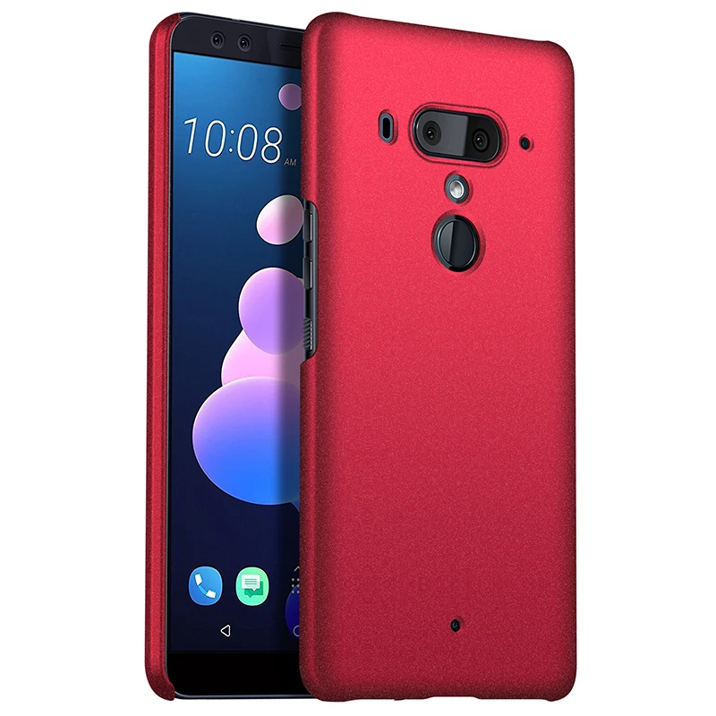For HTC U12 U11 PLUS Slim Colorful Rubber Frosted Matte Plastic hard Cover Case  Cover For HTC U11 EyeS U Ultra U PLAY Desire 12 (2)