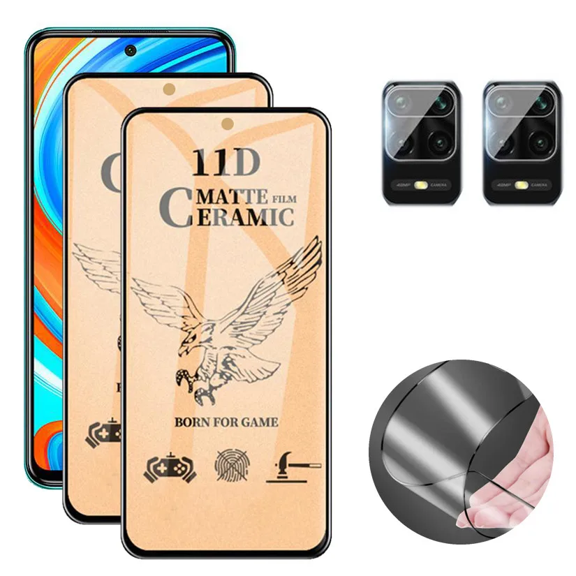 Note10S Матовый керамический стекло Xaomi Redmi Note10 pro 9-S Защитная пленка для экрана Xiaomi Poco