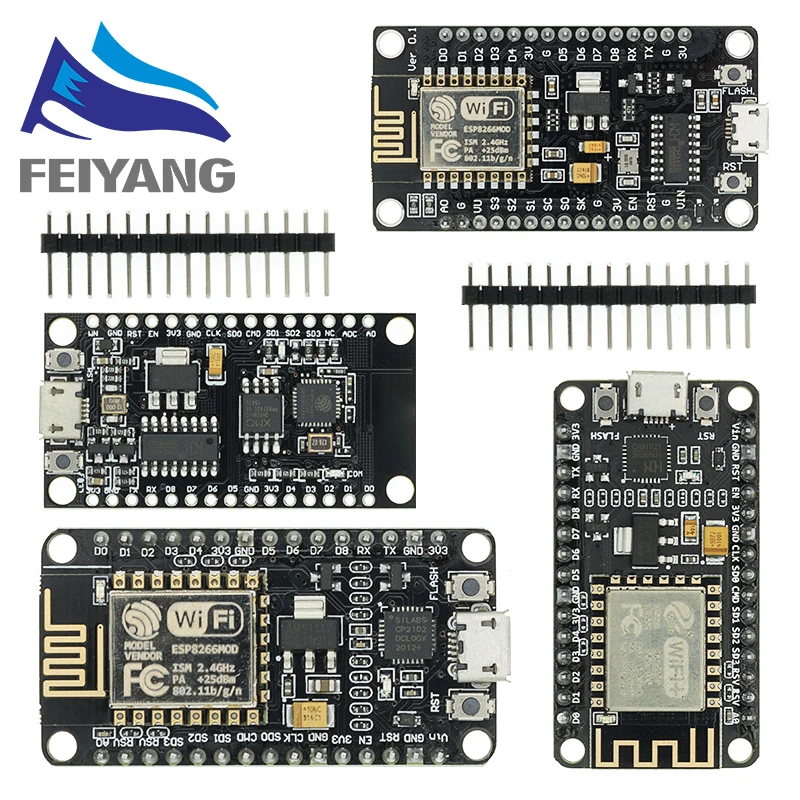 Беспроводной модуль CH340/CP2102 NodeMcu V3 V2 Lua WIFI макетная плата Интернет для вещей на