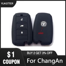 YLKGTTER 3 кнопочный защитный чехол для автомобильного ключа ChangAn CS75