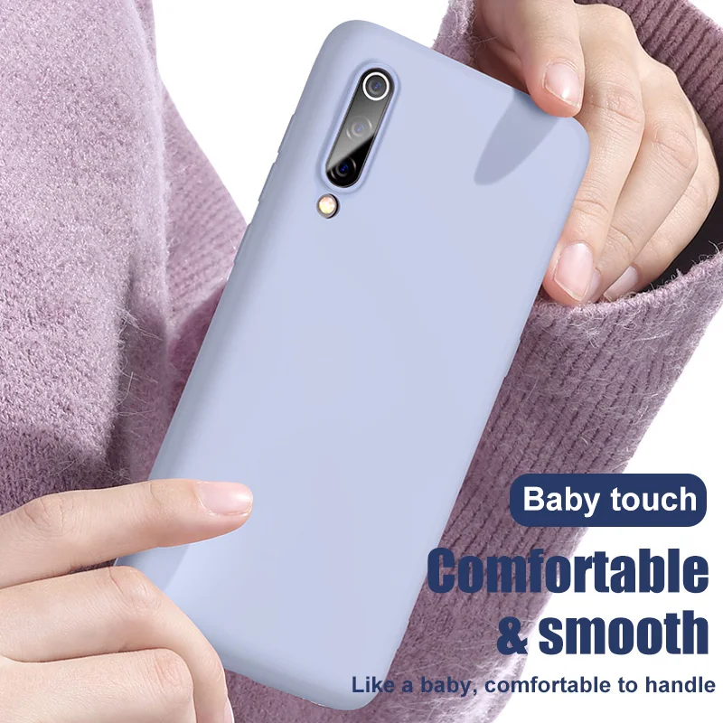 Приятная на ощупь силиконовый чехол для телефона для samsung Galaxy A70 A50 A40 A20 A10 A6 A8 J4 J6 S8 S9 S10 Plus, Note 8, 9, 10, A7 чехол s
