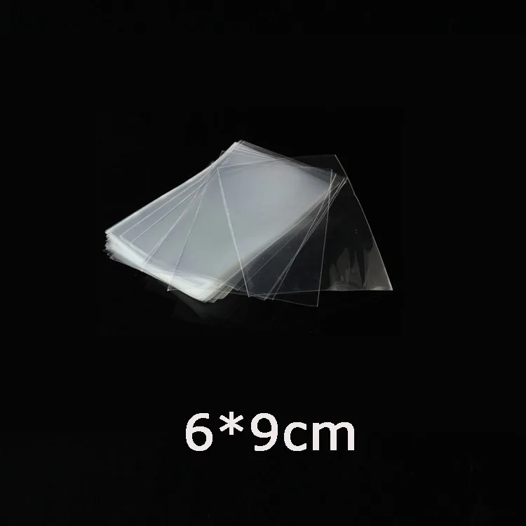 6x9cm 100 шт прозрачные пластиковые пакеты для конфет, леденцов, печенья, упаковочный целофан, сумка для свадебной вечеринки, полипропиленовый подарочный пакет - Цвет: 6x9cm