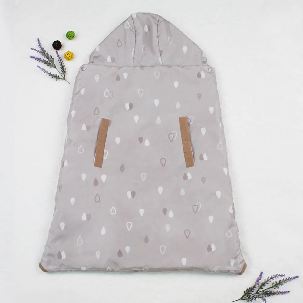 

0-36 Months Multi-use Coat Blanket Hooded Baby Carrier Thickened Windproof Stroller Cover Infant Cloak Heat Adjustable Children