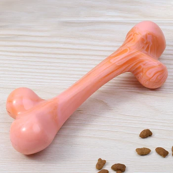 

Cleaning Tools Home Bone Shape Easy Clean Teeth Chew Pet Supplies Durable Bright Color Interactive Playing Dog Toy Cage Interior
