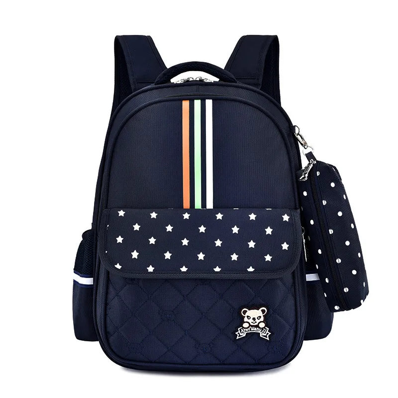 

1PCS Children's New Large Capacity Student Schoolbag Two-piece Set School Bag