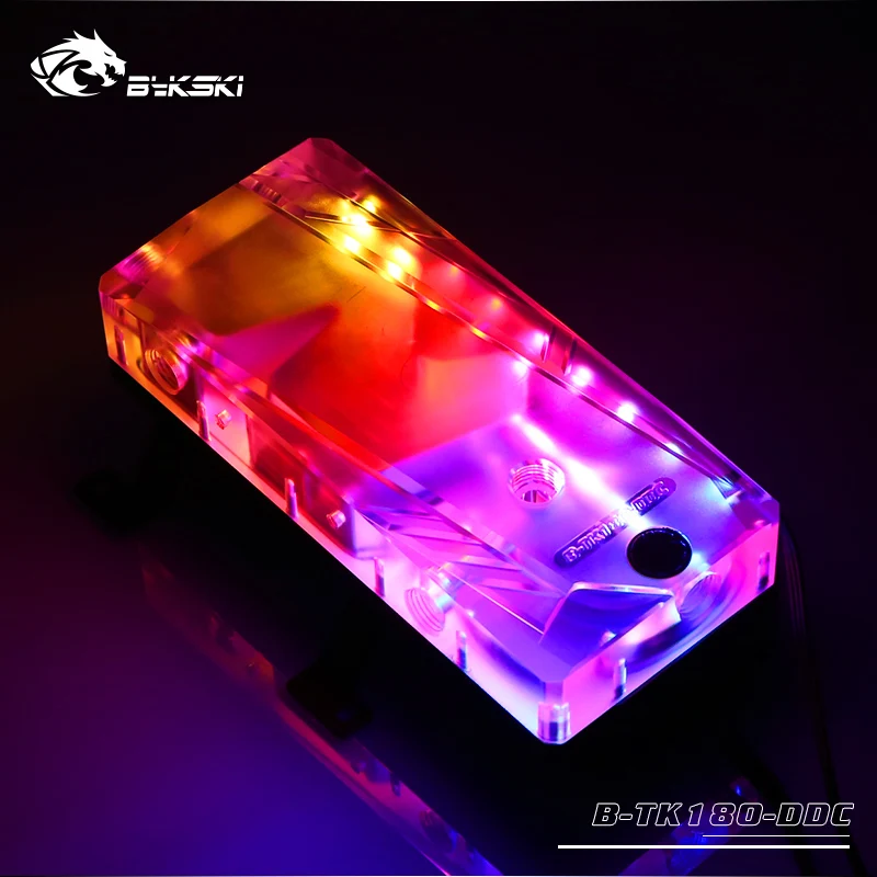 Bykski B-TK180-DDC/B-TK220-DDC, квадратные резервуары, Матовый акриловый насос-бачок