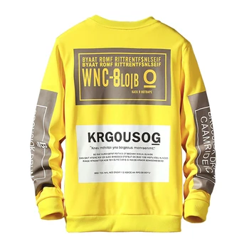 

2020 New Printed Round Neck Sweatshirt Men and Women Streetwear Hoodie Pullover Mens Hoodies NXP08