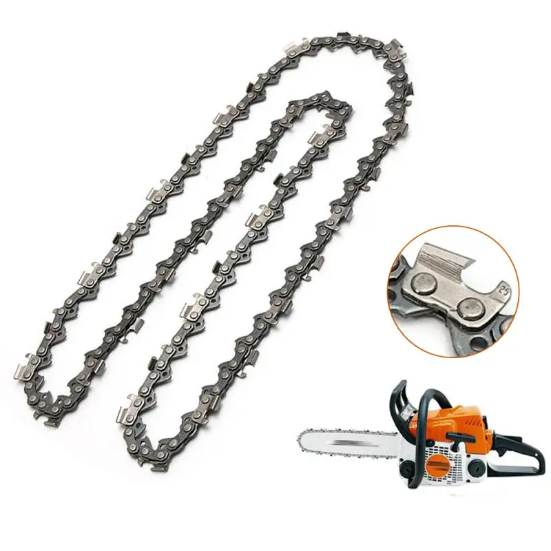 14/16/18/20 Inch 59/72/76 Drive Chainsaw Chain Blade Wood Cutting Chainsaw Parts Pitch Drive Links Replacement Parts Chainsaw