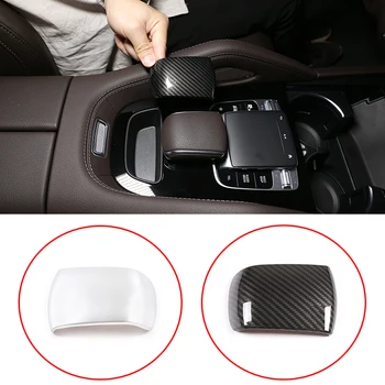 

ABS Chrome/Carbon Fiber Central Control Armrest Decorative Cover Trim For Mercedes Benz GLE GLS Class W167 X167 2020 Accessories