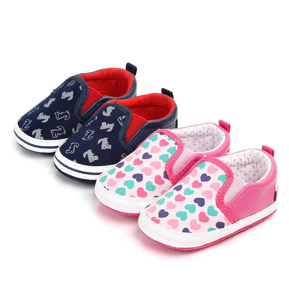 Fashion Print Slip On Baby Shoes TPR Sole Cotton Baby Causal Shoes for 0 15Mbaby fashion shoes