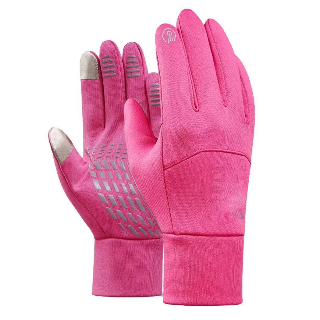 Перчатки с сенсорным экраном водонепроницаемые для спорта на открытом воздухе походные зимние сенсорные бег горный туризм защитные перчатки для велоспорта