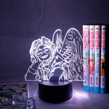 

Anime My Hero Academia Hawks Lamp Hawks Led Night Light for Bedroom Decor Child Kids Birthday Gift Manga Gadget Dropshipping