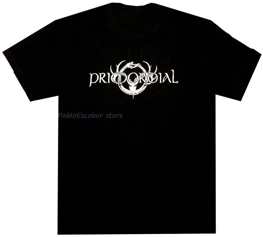 Lake Taupo veerboot optocht Primordial Logo Shirt S M L Xl Xxl Tshirt Metal Band T Shirt New Popular  Tagless Tee Shirt|T-Shirts| - AliExpress