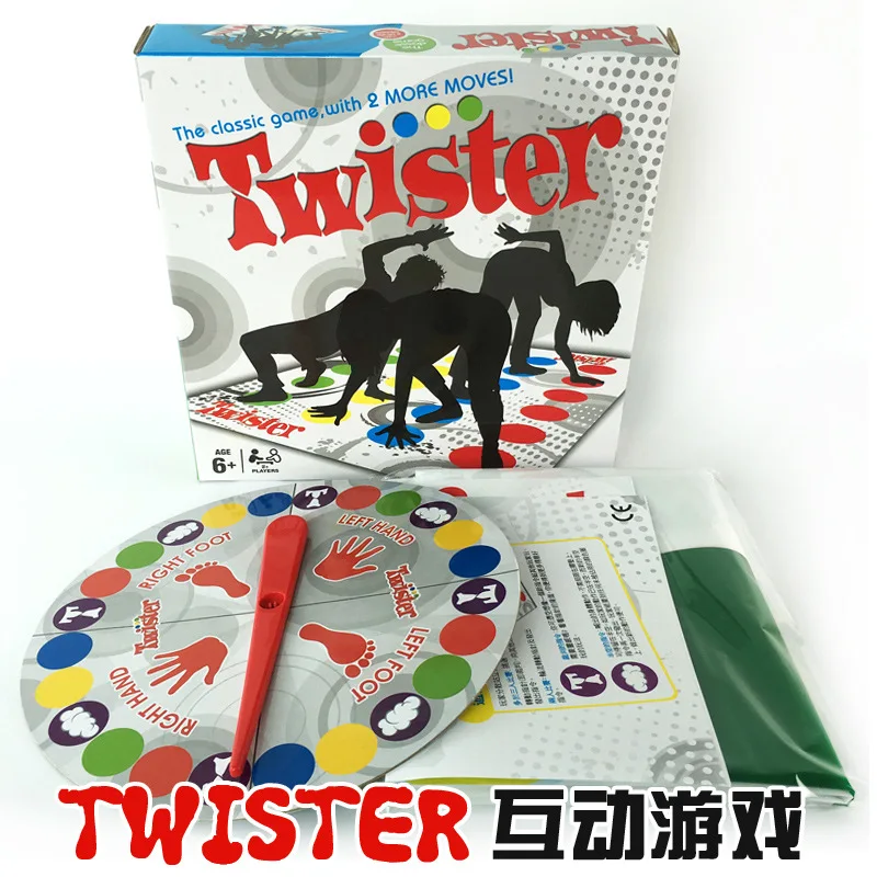 

New Twister Body Twister Toy Body Balance Interactive Joy Party Parent And Child Game 083