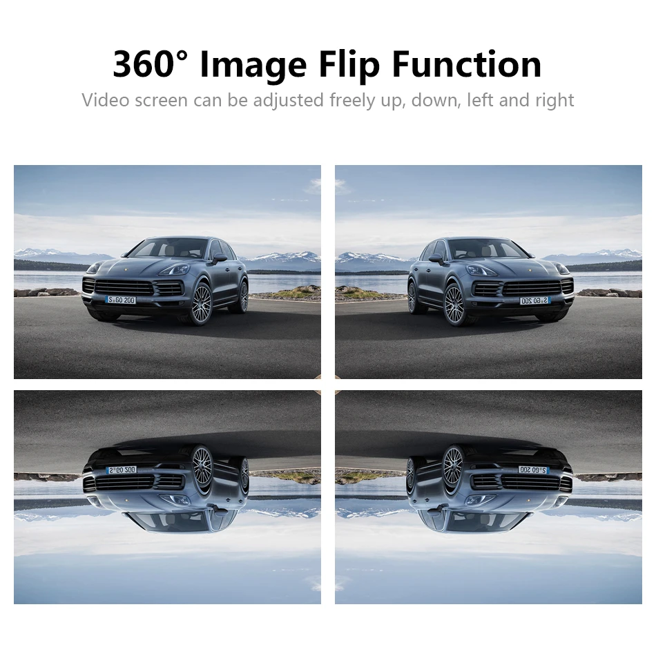 10 дюймов Full HD Автомобильный ЖК-монитор компьютерный монитор ИК обратное изображение автокран фото вид HDMI VGA AV 12-24 в USB