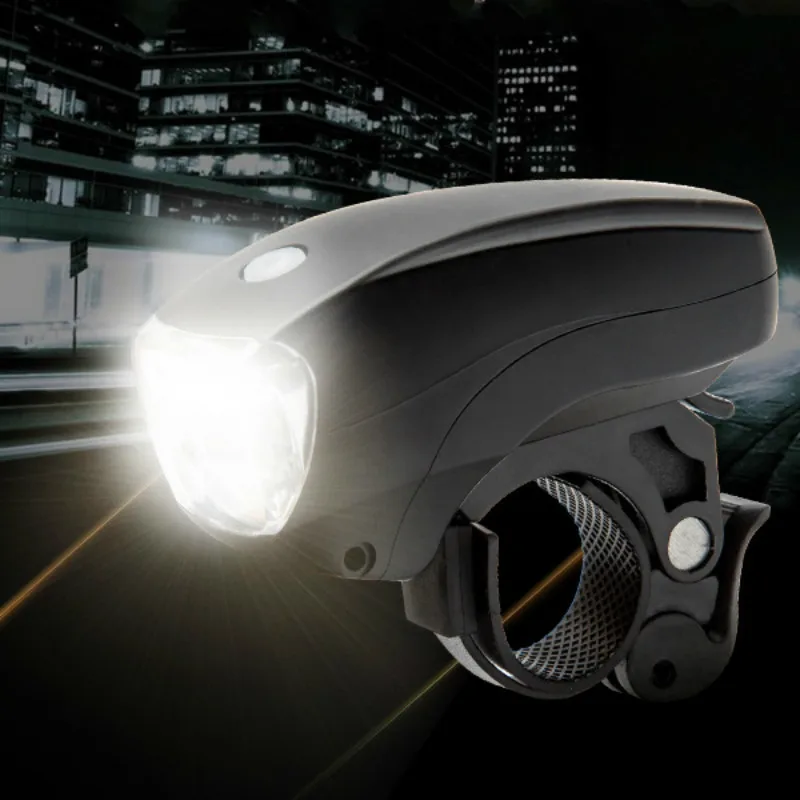 

Bike Front Light Waterproof Bicycle Head Lights Silicone LED Cycling Flashlight Use Battery Bicycle Accessories New Bike Lamp