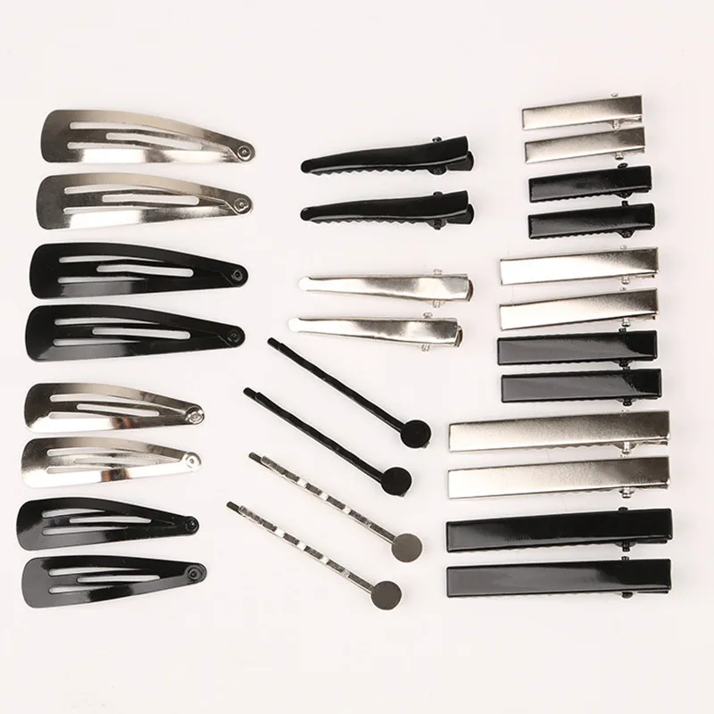 

10Pcs/lot Metal Hair Clips Alligator Hairpins Clip Salon Tchnology DIY Headwear For Jewelry Making Hair Accessories
