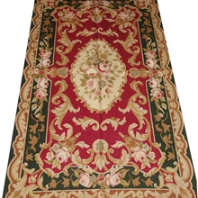 Ручной работы ковры Обюссон для Гостиная квадратные напильники со Вязание