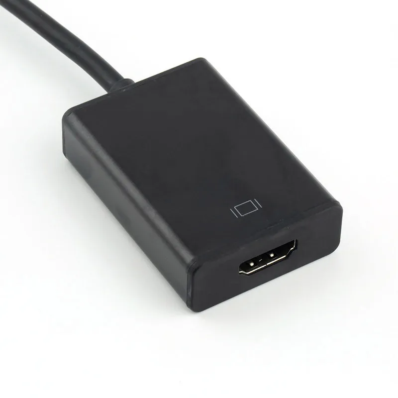 Vention преобразователь из VGA в HDMI кабель адаптер с аудио 1080P VGA HDMI адаптер для портативных ПК к HDTV проектор