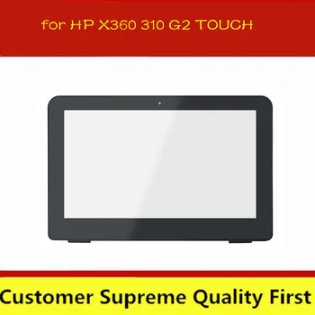 

WITH TOUCH BOARD 11.6" for HP X360 310 G2 Touch Screen Digitizer Front Glass Lens Replacement with Frame Bezel