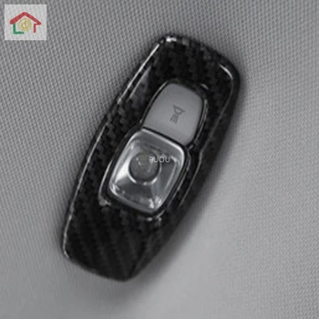 

For Renault Kadjar 2016 2017 2018 2019 2020 Cover ABS Chrome/Carbon Fibre Rear Tail Read Reading Switch Light Lamp Frame Trim