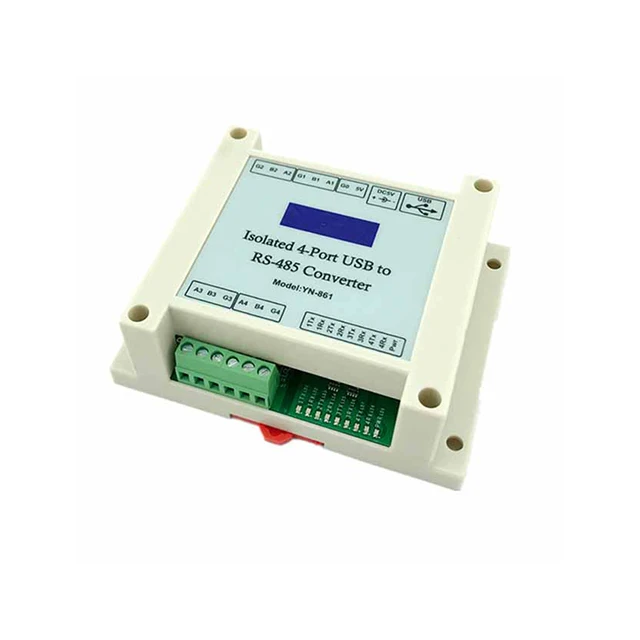 

A15-- YN-861 isolated USB to 4-port RS485 four-way 485 to USB COM port conversion industrial grade UT-861 YN861