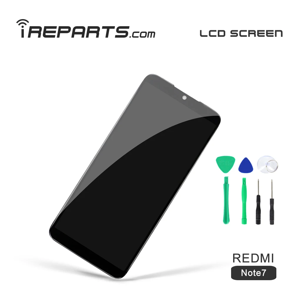 

IREPARTS Screen Display for Xiaomi Redmi Note 7 LCD Touch Pantalla Replacement + Free Tools Gift