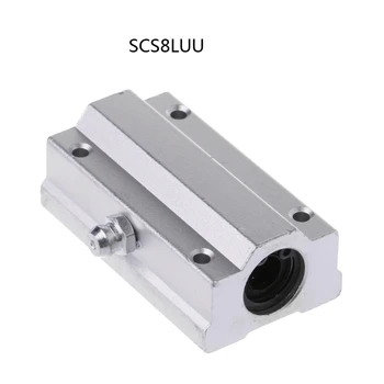 

1Pc SCS8LUU SCS10LUU Linear Motion Ball Bearings Slide Block Bushing CNC Parts