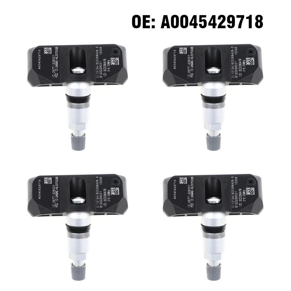 4PCS Car Tire Pressure Monitor Sensor TPMS 315mhz for Mercedes Benz SL S E320 E350 E63 AMG ML320 car parking sensor