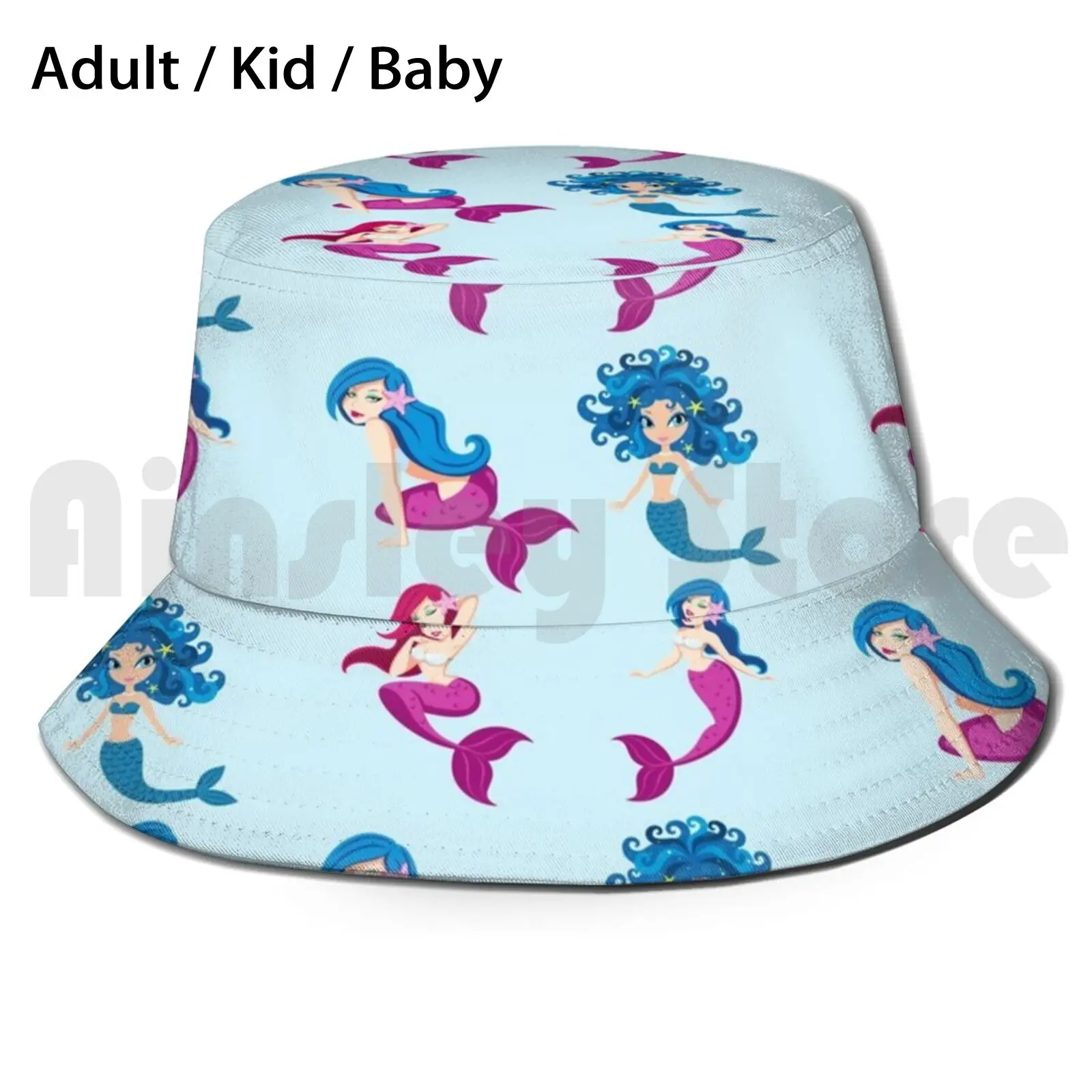 Sun Hat 1259 Bucket Hat Mermaid Vibes 