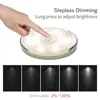 Wireless RGB LED Puck Lights Dimmable Under Cabinet Light Remote Control Closet Night Lamp For Kitchen Wardrobe Room Lighting ► Photo 3/6