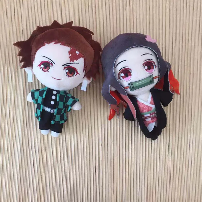 Демон убийца Kimetsu No Yaiba Kamado Tanjirou Косплей Кукла Kamado Nezuko плюшевая кукла Игрушка реквизит