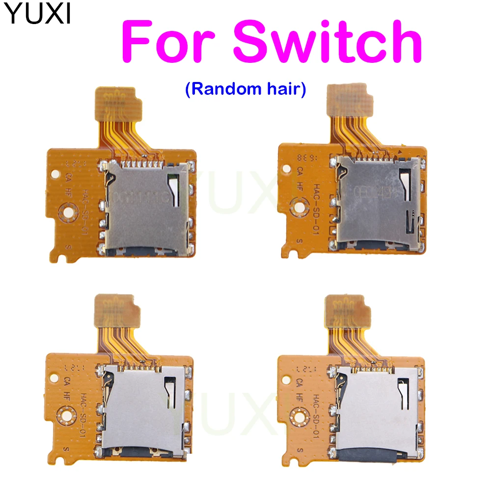 Yuxi Reemplazo De La Tarjeta Micro Sd Tf Per Nintendo Switch Consola De Juegos Lector De Tarjetas Ranura