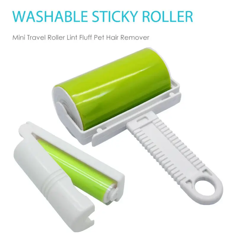 

Portable Car Seat Hair Fluff Cleaning Sticky Roller Removal Dust Collector Cleaning Tool For RV Camper Bus Van SUV Lorry Winter
