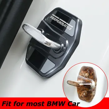

ABS Lock Covers for X1 X2 X3 X4 X5 X6 6GT for BMW Car Styling Buckle Joint Protective Cover Case Stickers Emblem