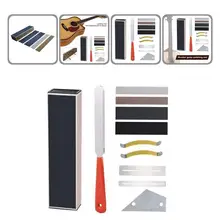 1 Set High Quality Guitar Leveling Set High Stability Mini Guitar Luthier Set for Repair Guitar Leveling Set