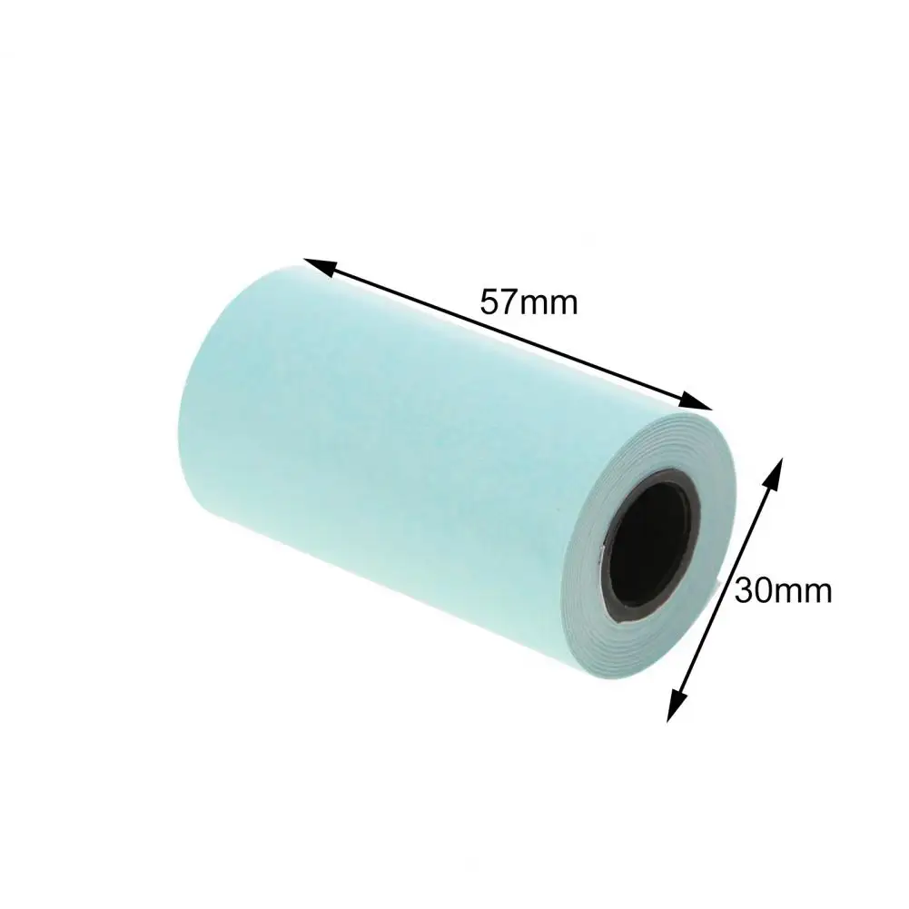 Convenient Sticker Paper Printing Paper Clear Image Household Self-Adhesive Solid Color Thermal Printing Paper
