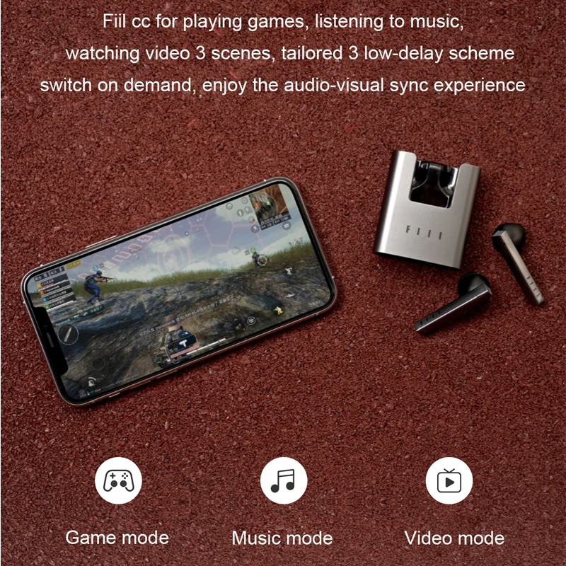 FIIL CC TWS Wireless Bluetooth Earphones Noise Reduction Sport Headphone Bluetooth 5.0 With Microphone For Xiaomi Iphone Huawei
