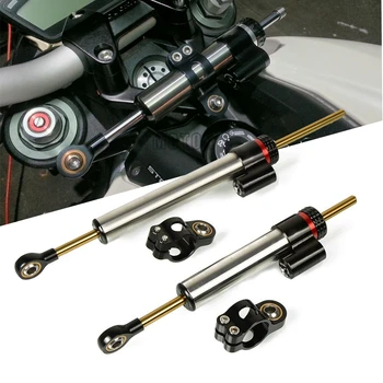 

CNC Universal Motorcycle Damper Steering Stabilize Safety Control For Yamaha MT09 MT07 YZF R1 R6 FZ1 XJR1300 MT-07 MT10 Z900