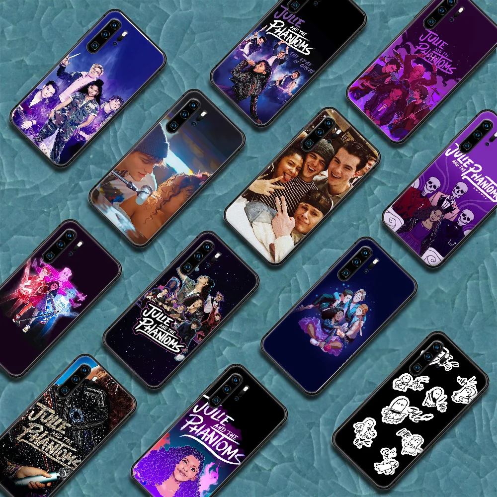 Чехол для телефона Julie And The Phantoms Huawei P Mate 10 20 30 40 Pro Lite Smart 2019 2021 Черная задняя крышка