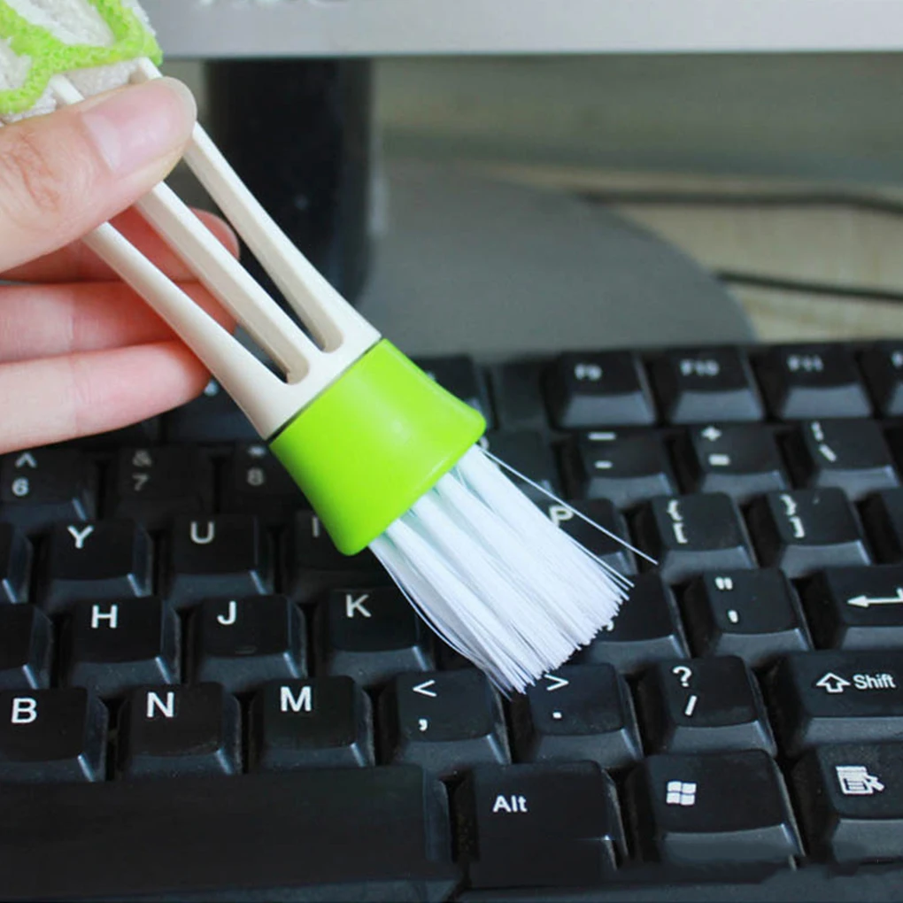 

Portable Mini Keyboard Cleaning Brush Universal Dustproof Keyboard Car Air Conditioning Outlet Cleaner Deatailing Cleaning Tool