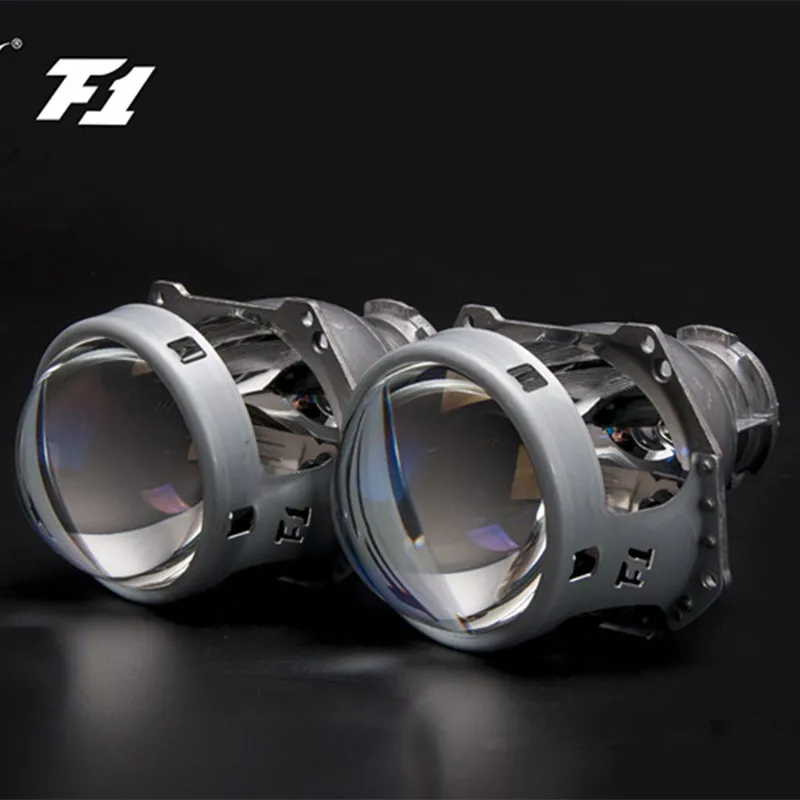 Бесплатная доставка Биксеноновые Hid линзы проектора AES Kingkong F1 3 0 дюйма синее