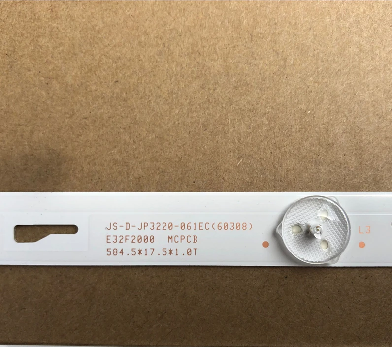 4 шт./лот для Suntech светодиодный 32HD340 ЖК-дисплей Подсветка бар JS-D-JP3220-061EC E32F2000 58,5 см
