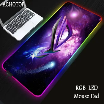 

Large RGB LED Mouse Pad 7 Color USB Wired Lighting Gaming Colorful Mousepad for Laptop Computer Desk Mat