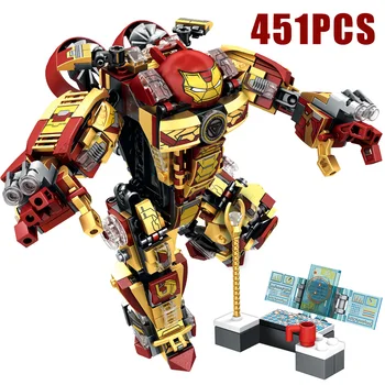 

451pcs MK42 Steel Mars Deformable Building Blocks Battle Robot Classic Hero Toys Creative Children Gift for Boys