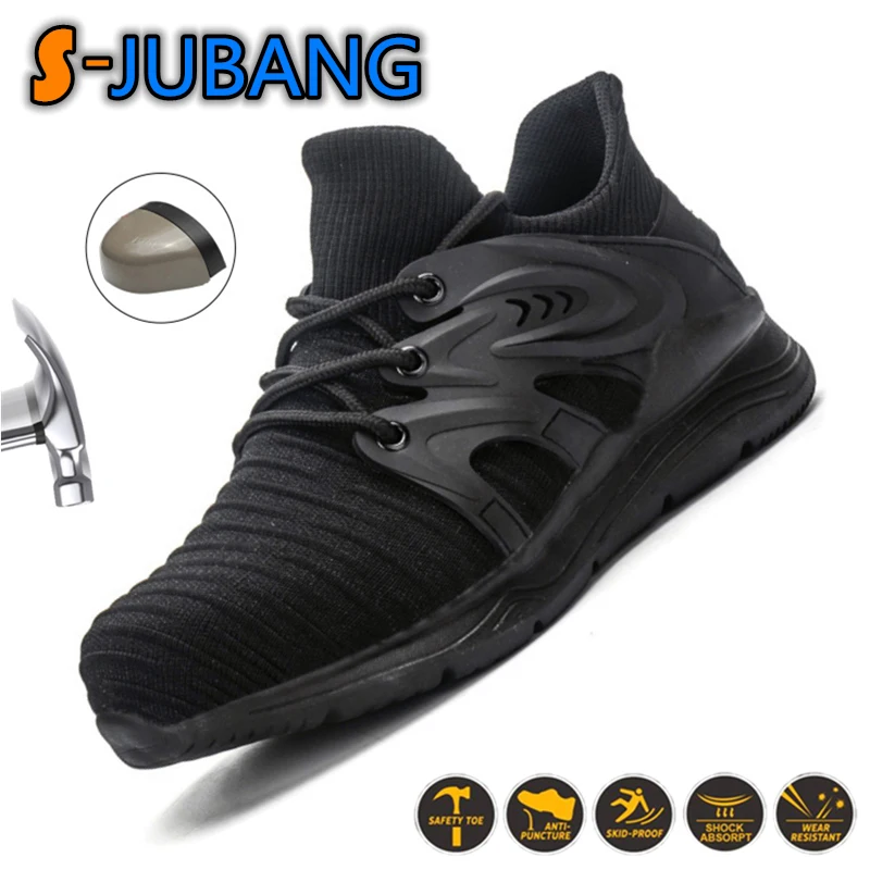 Неразрывная Мужская защитная обувь со стальным носком подвесной светильник