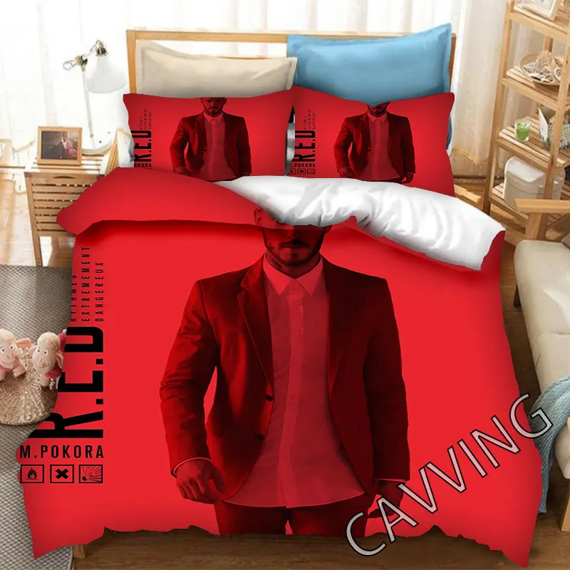 3D Design  Duvet Cover with Pillow Case Quilt Cover Bedding Set All Size 