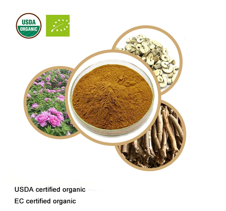 USDA и СЕ сертифицированная Органическая дерево, Пион Экстракт коры 10:1