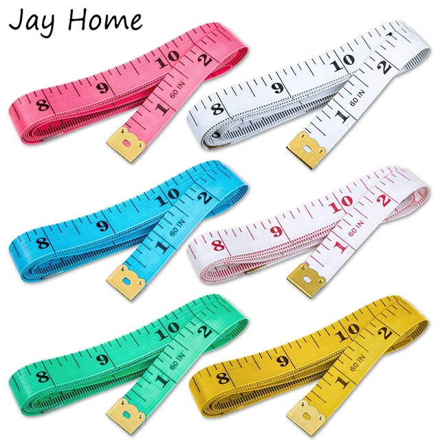 1pc Soft Ruler Double Scale Body Sewing Measuring Tape Portable